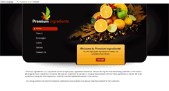 Desktop Screenshot of ingredients.am